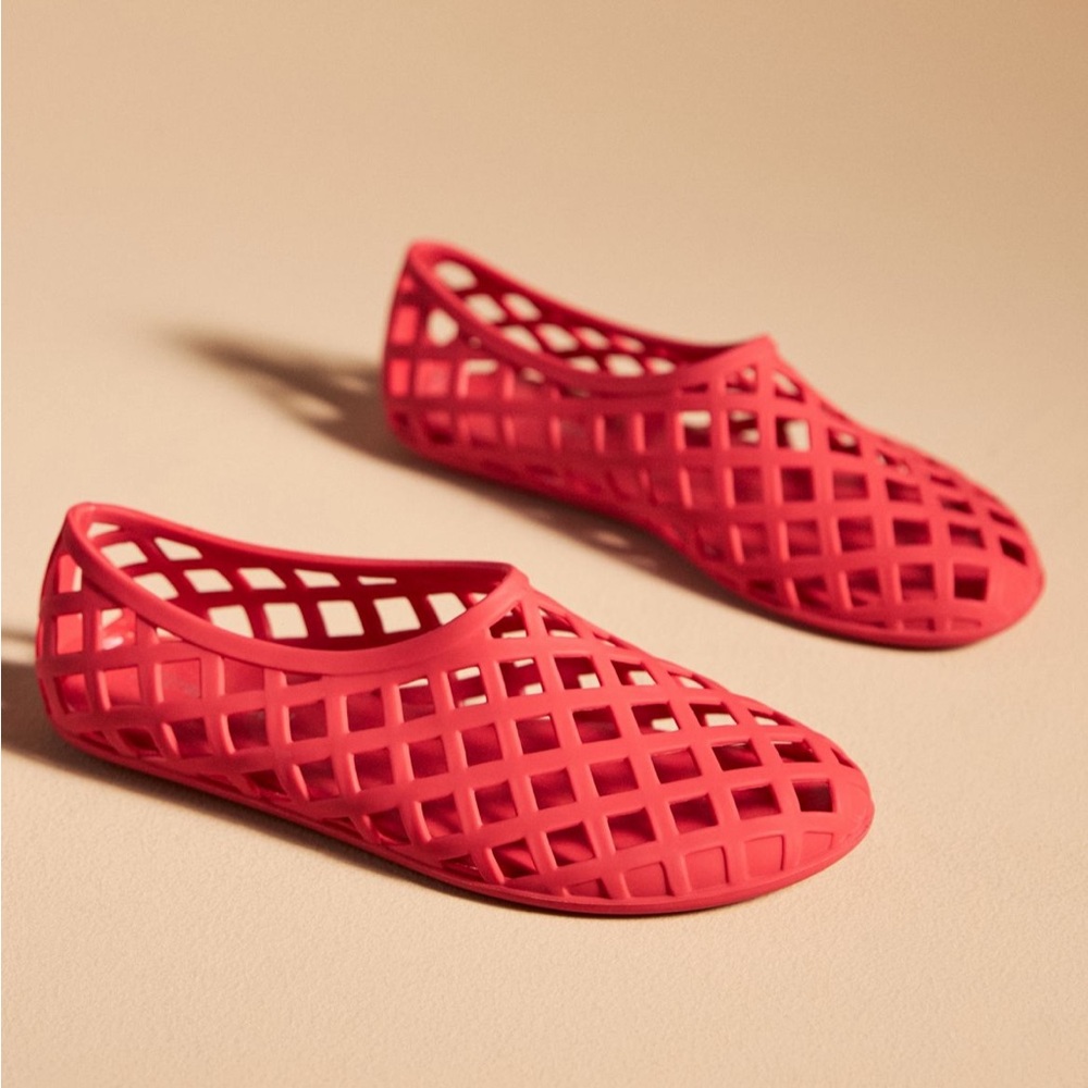 Jeffrey Campbell Jelly Flats size 9